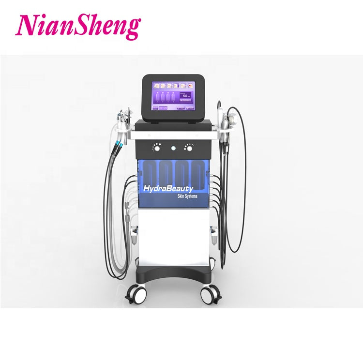 10 в 1 Кислородный водный пилинг Hydra Dermabrasion Microdermabrasion Hydrafacial Hydrafacials Machine